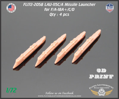 FL172-2058 LAU-115C/A Missile Launcher for F/A-18A-D