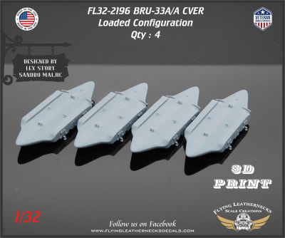 FL32-2196 BRU-33A/A CVER - Loaded Configuration