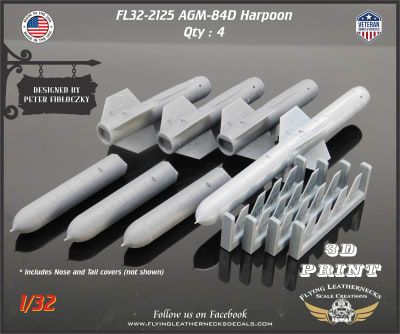 FL32-2125 AGM-84D Harpoon
