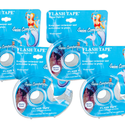 Flash Tape double sided adhesive clothing and body tape. Made in USA