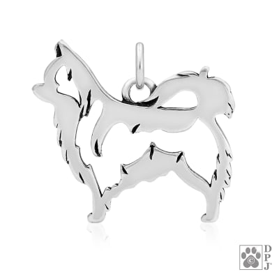 Dazzling Paws S/S Chihuahua, Longhaired Pendant - Body