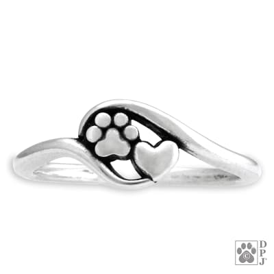 Dazzling Paws S/S Close to My Heart Ring