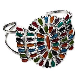Bracelet-cuff-enamel-and-silver-plated