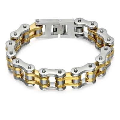 Buy online Gold Silver Metal Bracelet from Accessories for Men by Zivom  for 1229 at 75 off  2023 Limeroadcom