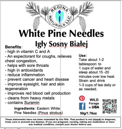 White Pine Needles - Igły Sosny Białej