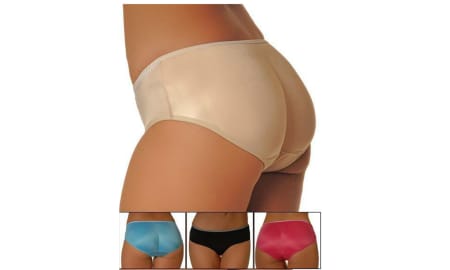 Low-Rise Lift the Hip Back Butt Booster Padded Panties - Rem