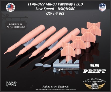 FL48-8172 Mk-83 Paveway I LGB, Low Speed for USN/USMC