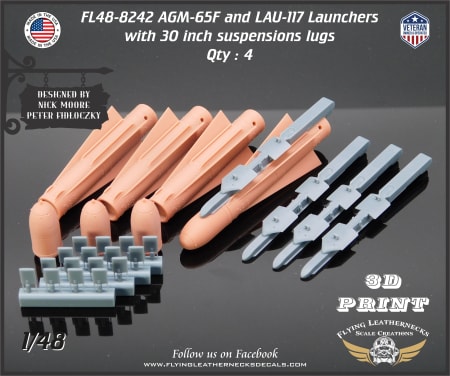 FL48-8242 AGM-65F and LAU-117 with 30 inch suspension