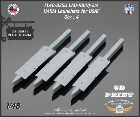 FL48-8256 LAU-118(V)-2/A HARM Launchers for USAF