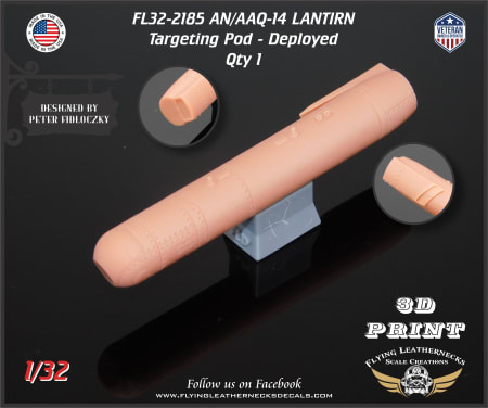 FL32-2185 AN/AAQ-14 LANTIRN Pod, Deployed