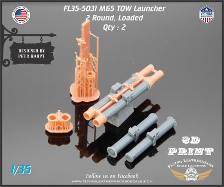 FL35-5031 M65 TOW Launchers, 2 Round, Loaded