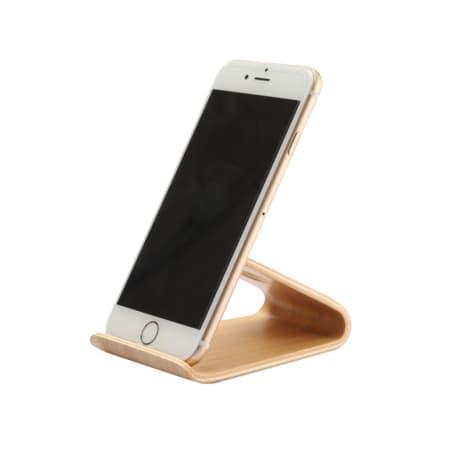 Bamboo iPhone stand