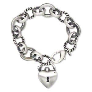 Bracelet-antique-silver-plated