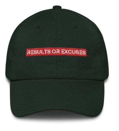 Results or Excuses Logo