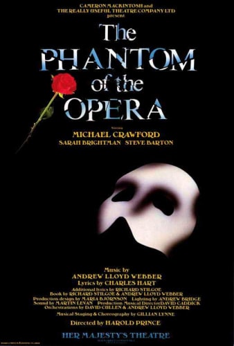 sarah brightman phantom of the opera movie