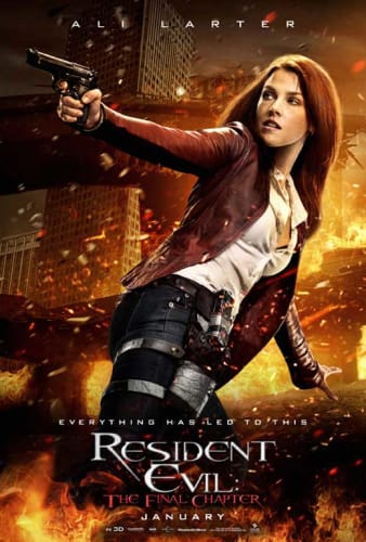 Resident Evil: The Final Chapter Movie POSTER 11 x 17 Style B