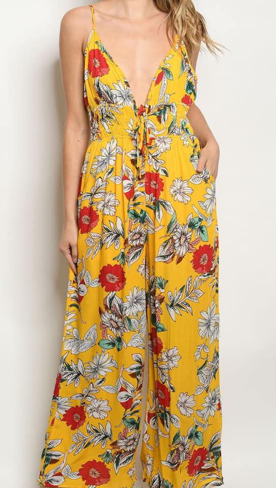 Floral Medley Jumpsuit