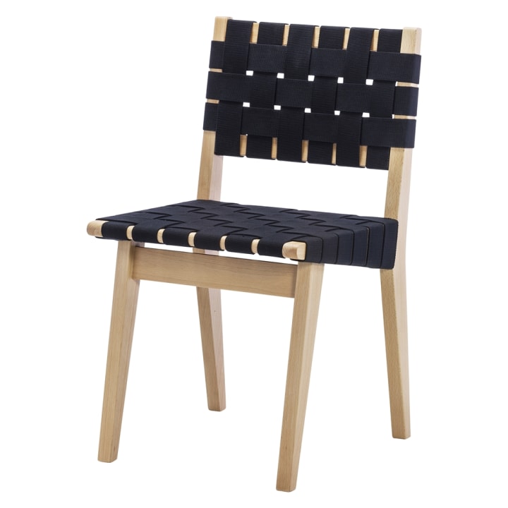 Risom Dining Chair Replica in Black