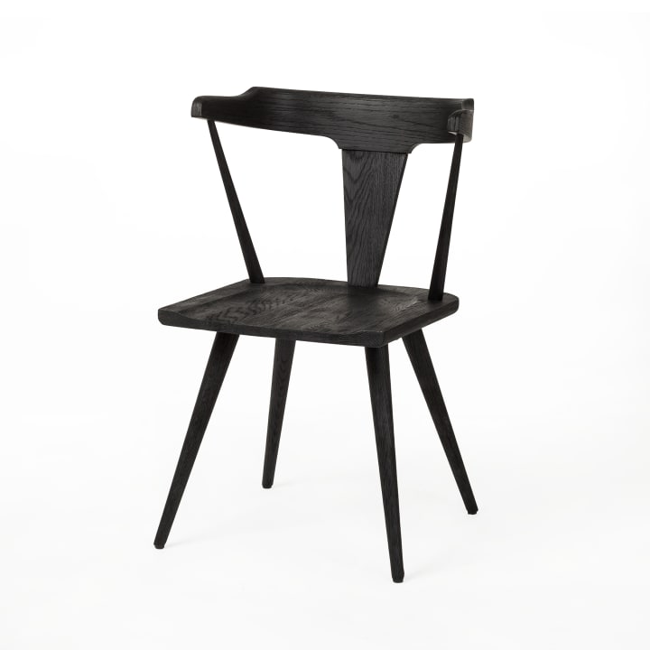 Belfast Ripley Dining Chair, Black Oak