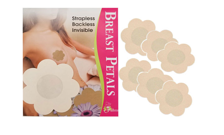 Reusable Breast Petals Invisible Strapless Bra Pasties Self