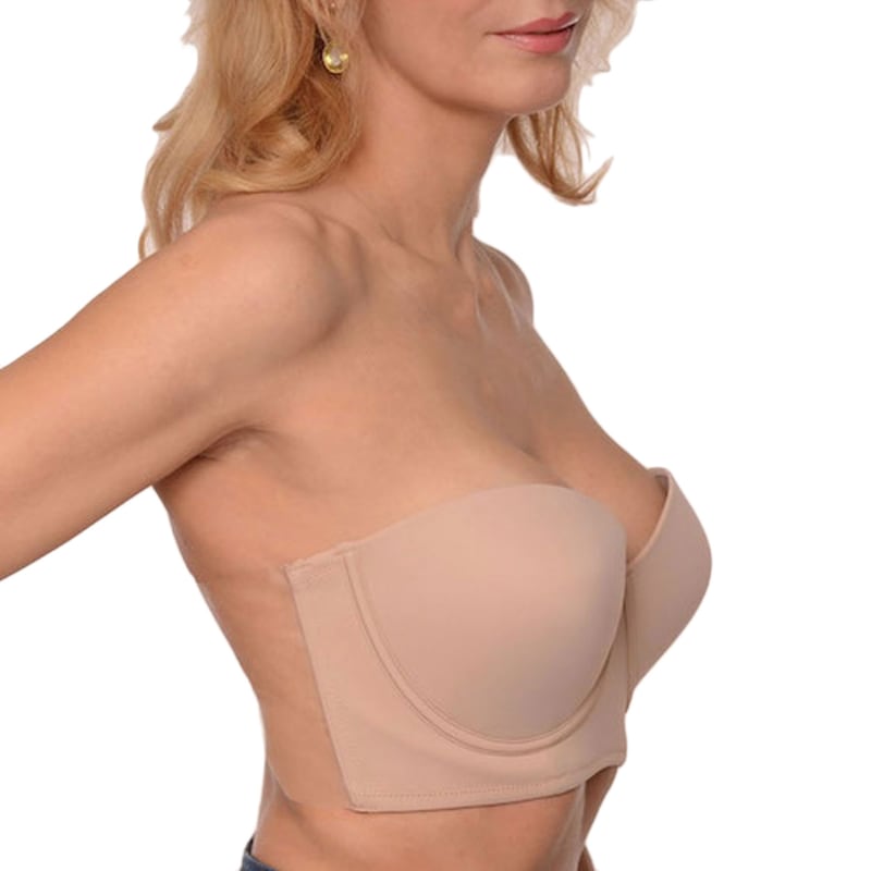 Zay Outlet  Braza Backless Freedom Bustier Strapless Underwire Bra