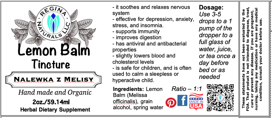 Lemon Balm Tincture