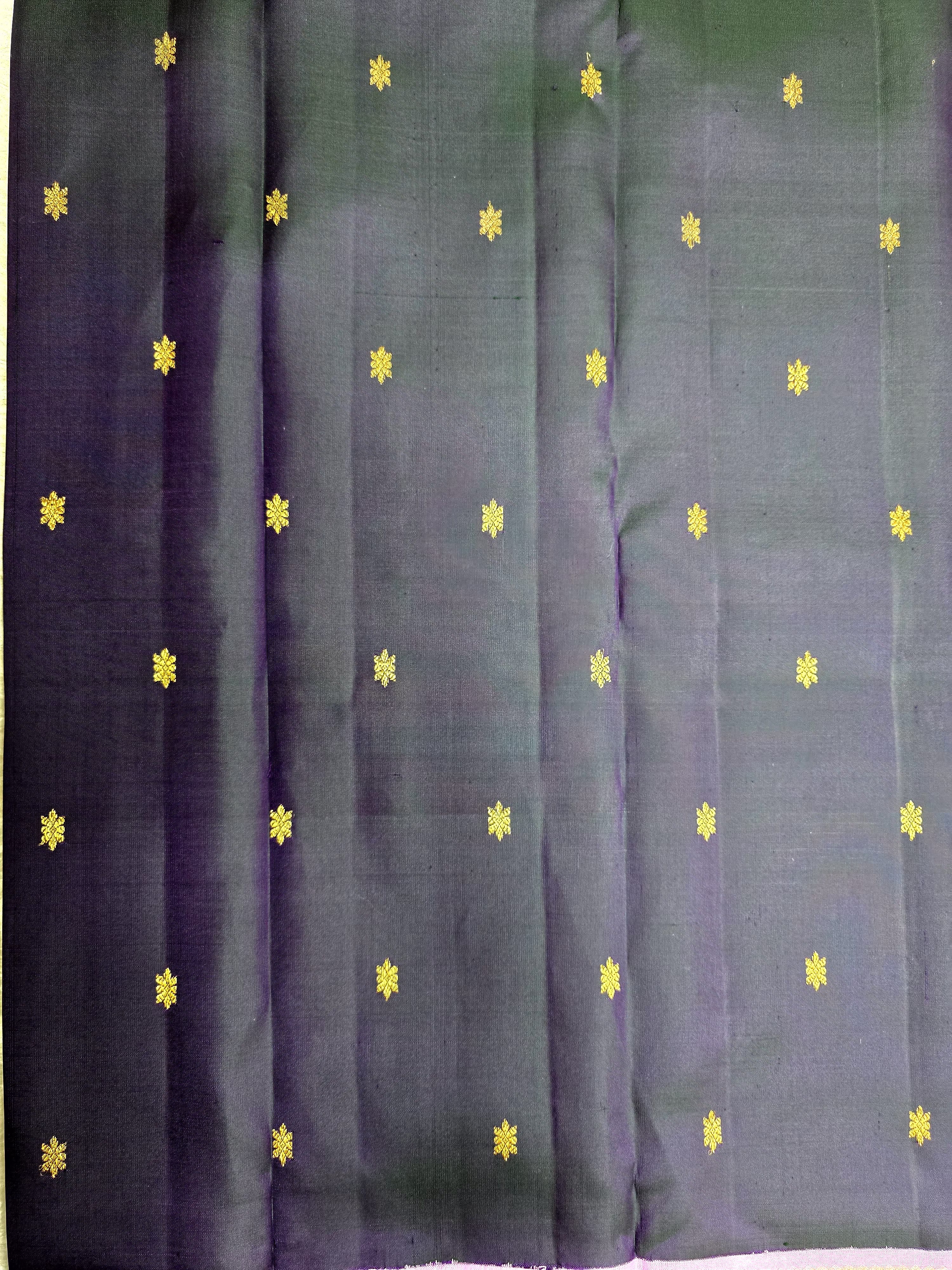 Handloom Light Lavender Silk Saree thumbnail 6
