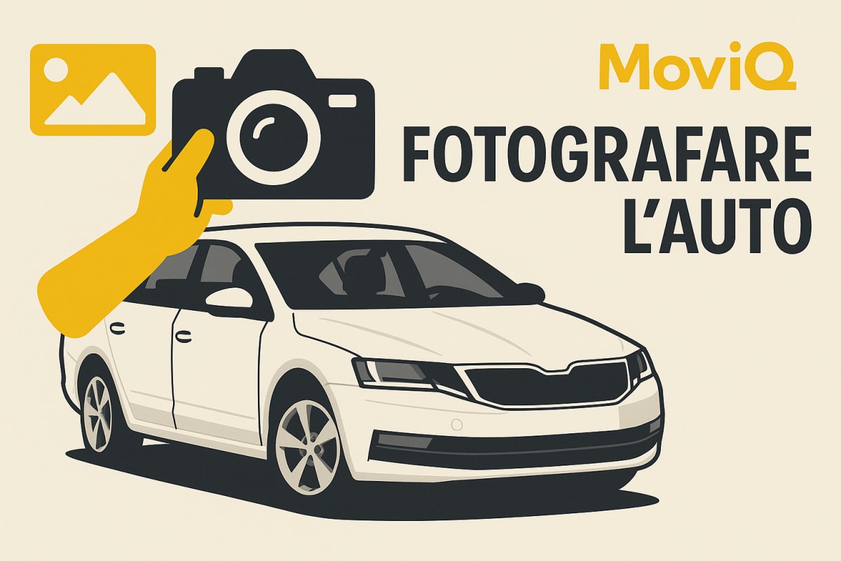 Come fotografare l'auto per venderla o noleggiarla velocemente