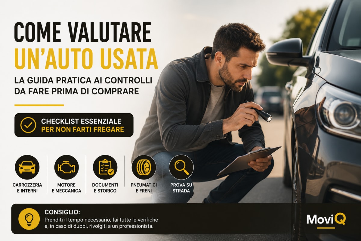 Come valutare un'auto usata prima dell'acquisto: guida pratica