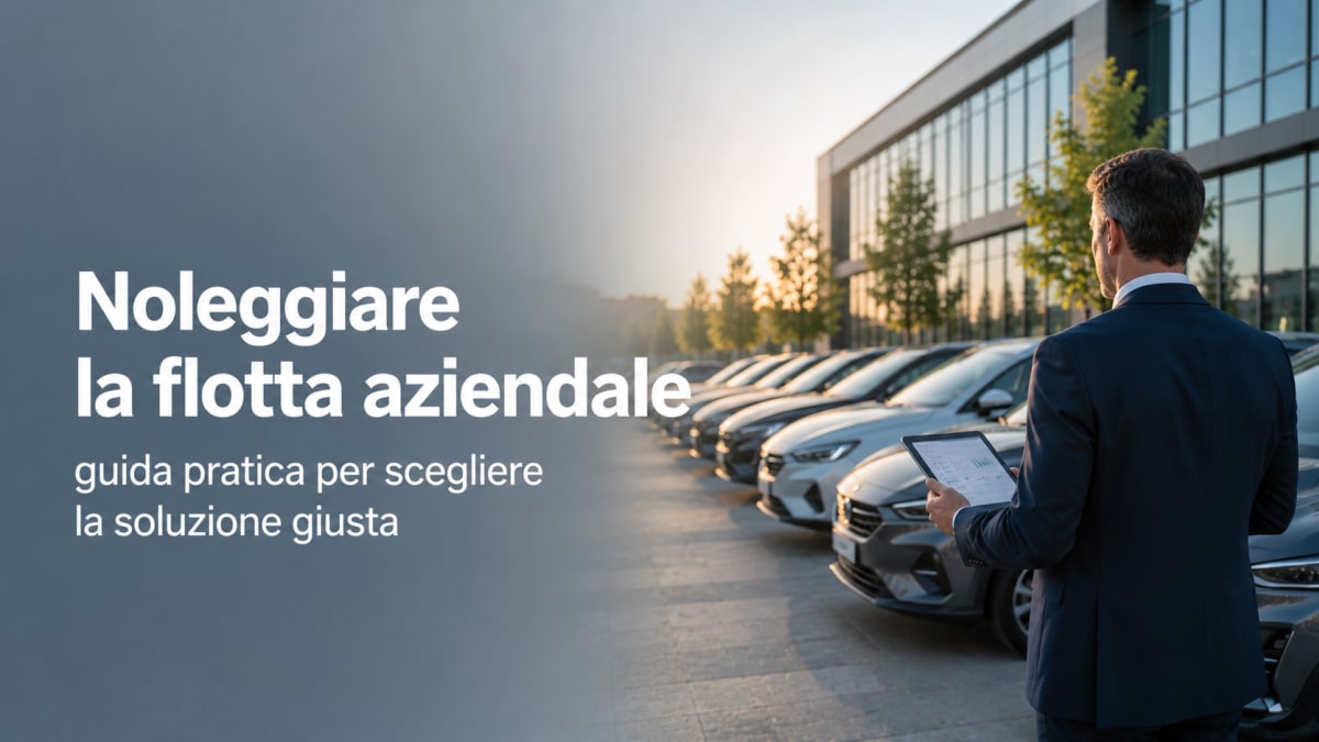 Un nuovo modo di noleggiare la propria flotta aziendale: guida pratica per scegliere la soluzione giusta