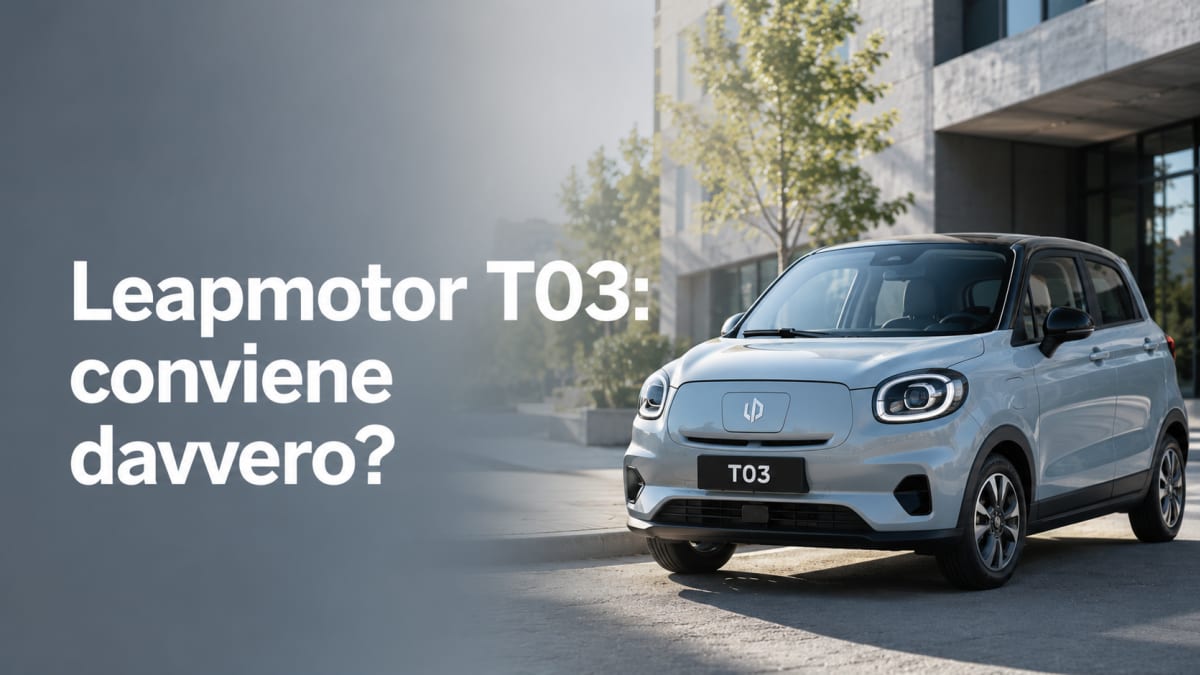 Leapmotor T03: auto cinesi in Italia, conviene davvero?