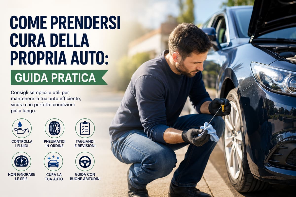 Come prendersi cura della propria auto: guida pratica