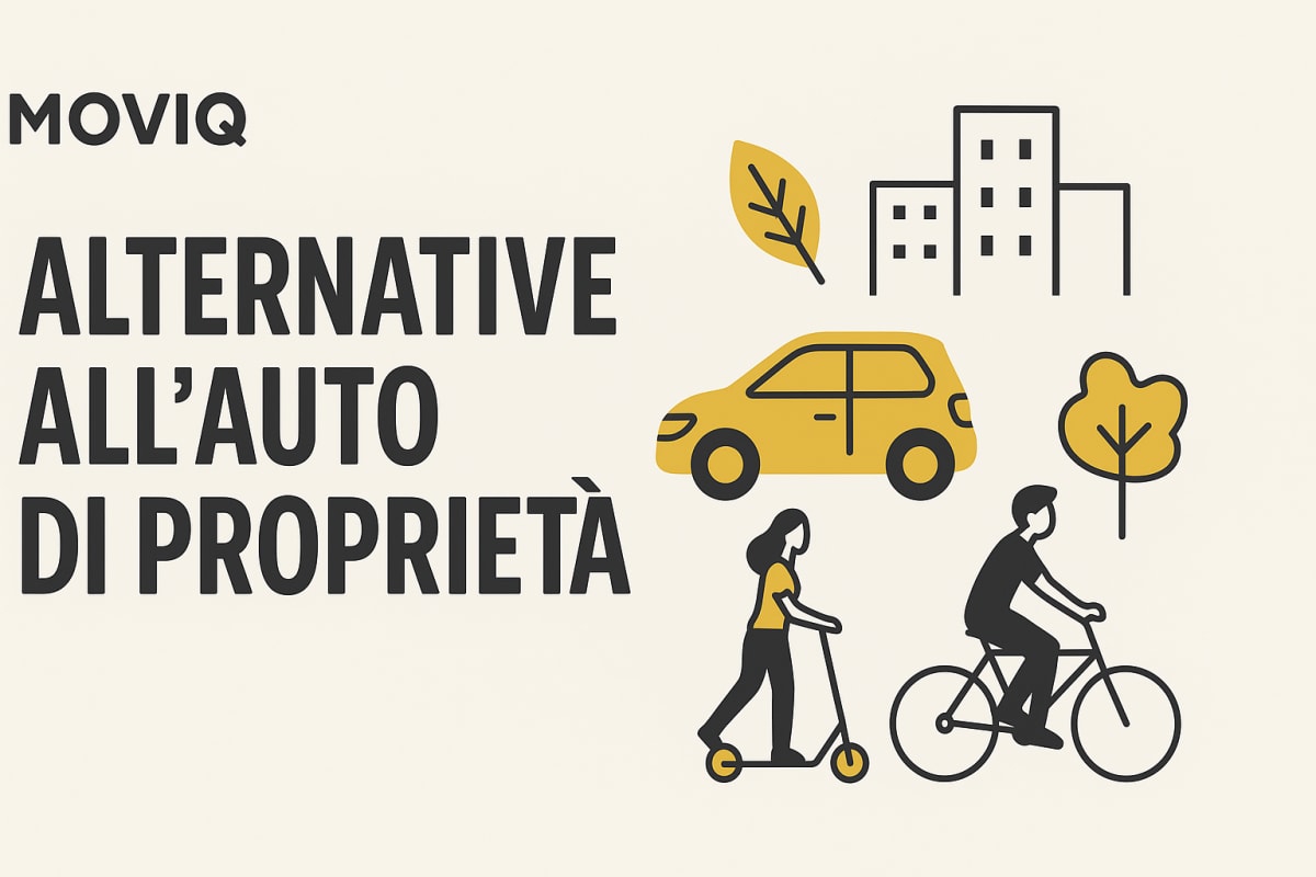 Mobilità sostenibile in città: le alternative all'auto di proprietà