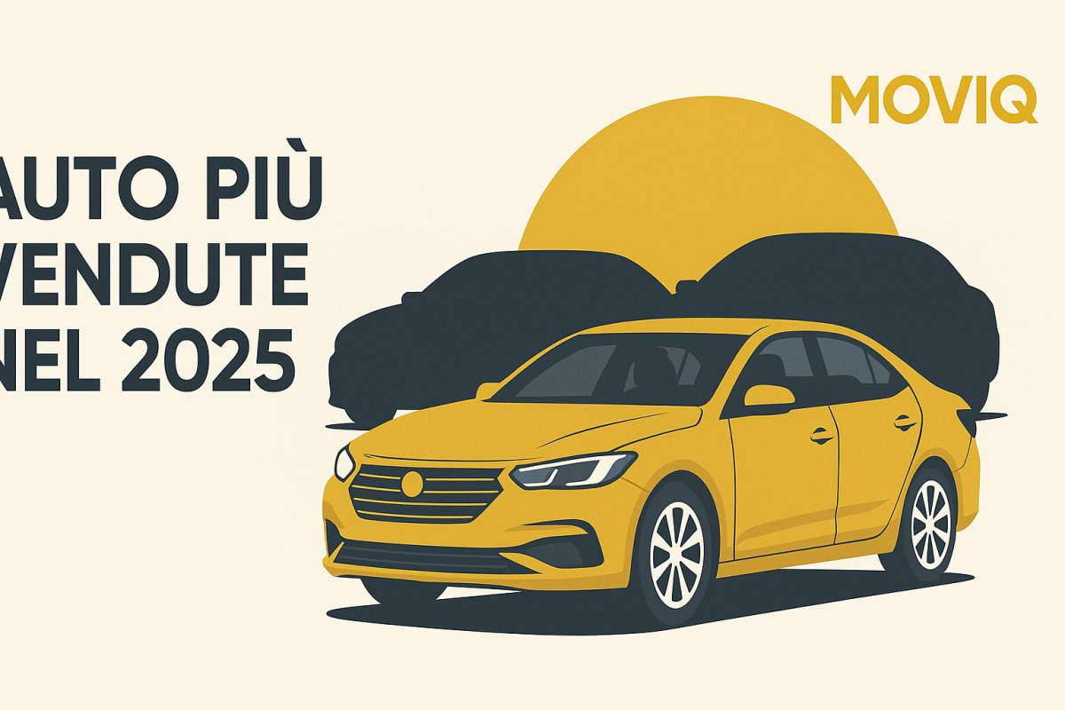 Le auto più vendute in Italia nel 2025