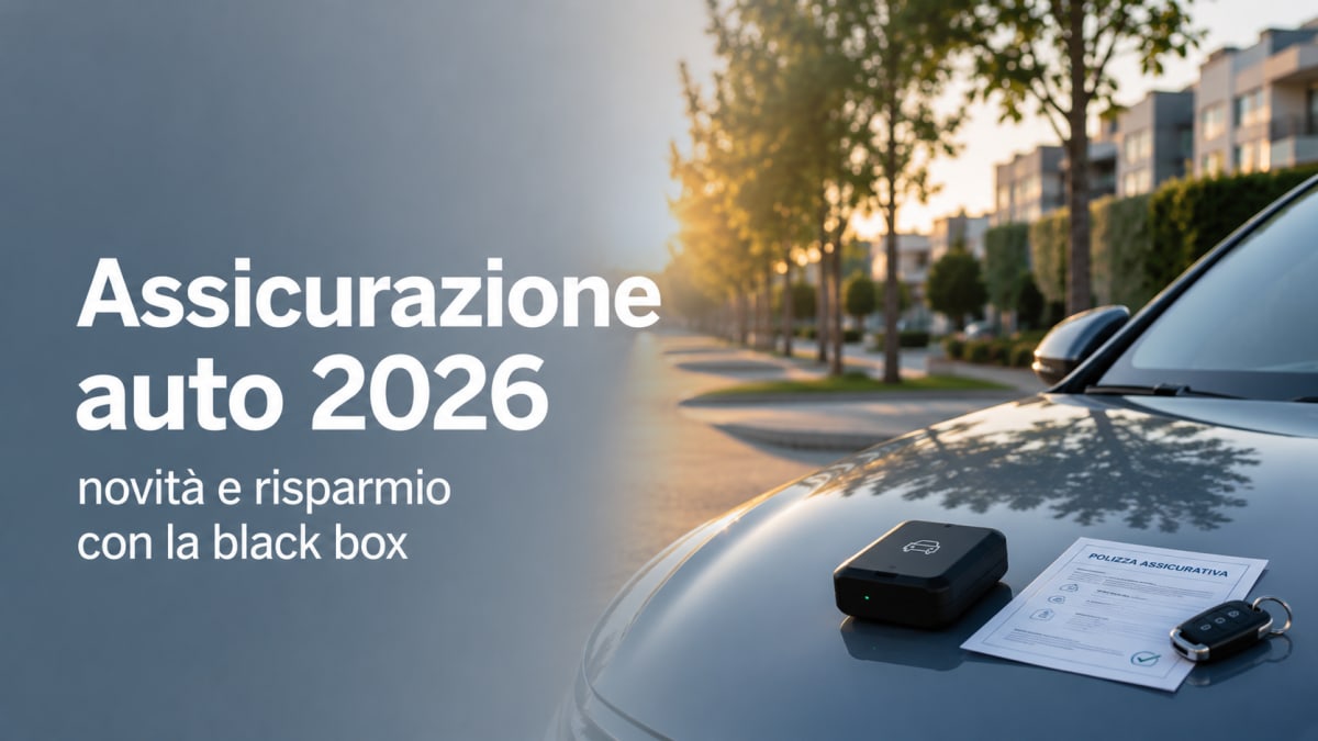 Assicurazione auto 2026: novità e risparmio con la black box