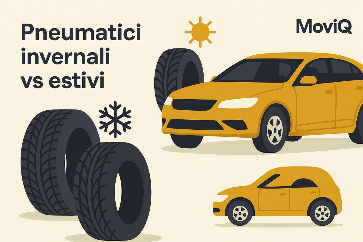 Pneumatici invernali vs estivi: quando cambiarli e perché