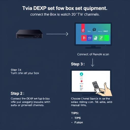 Настройка приставки DEXP для просмотра 20 каналов на телевизоре