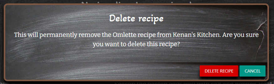 Delete Modal Delete modal