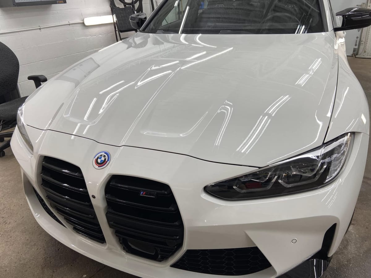 BMW with professional PPF installation completed at JayClean Auto Detailing Stow Ohio