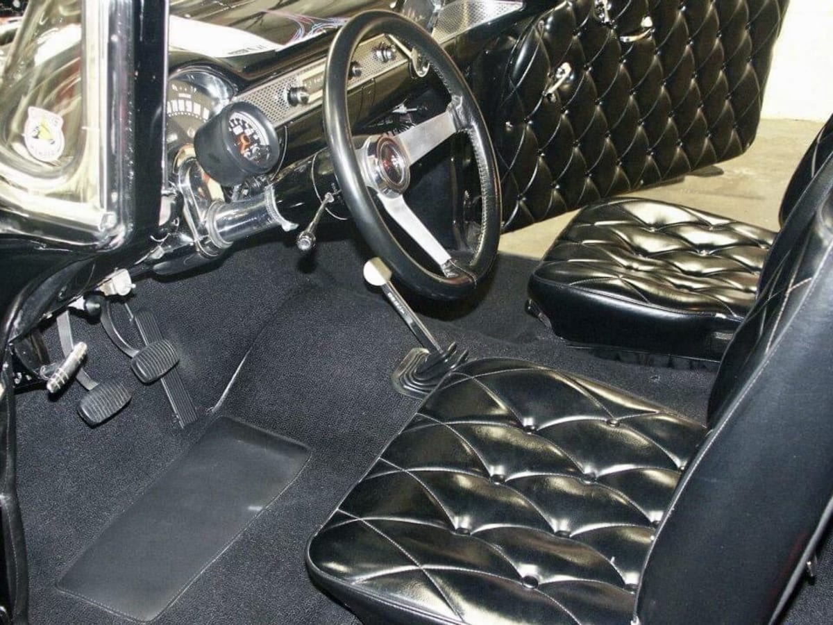 Classic car interior restoration