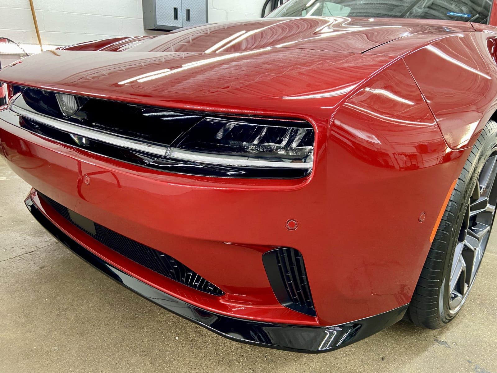 Paint protection film installed on front hood by JayClean