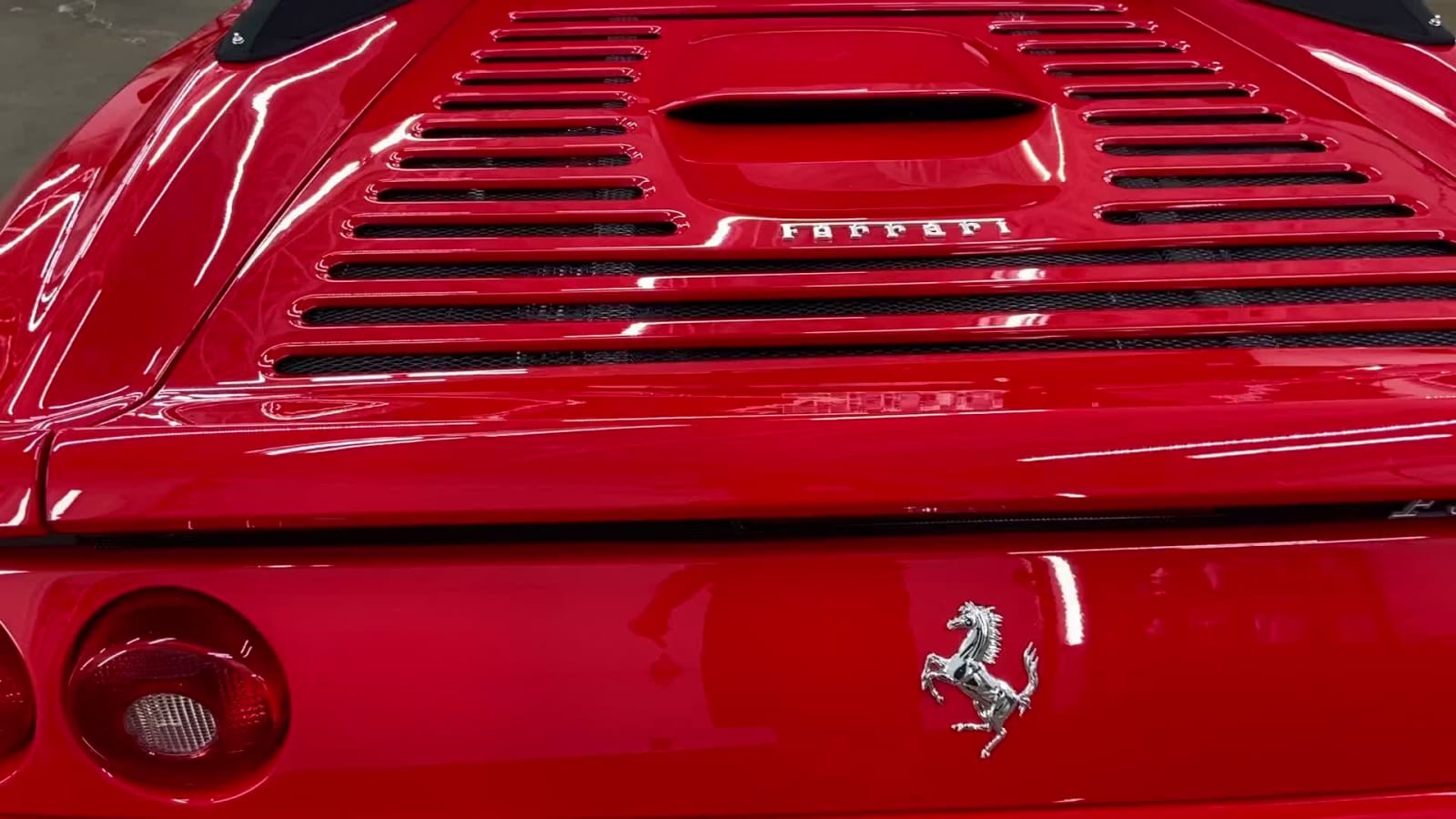 Ferrari F355 Spider paint correction and ceramic coating showcase video