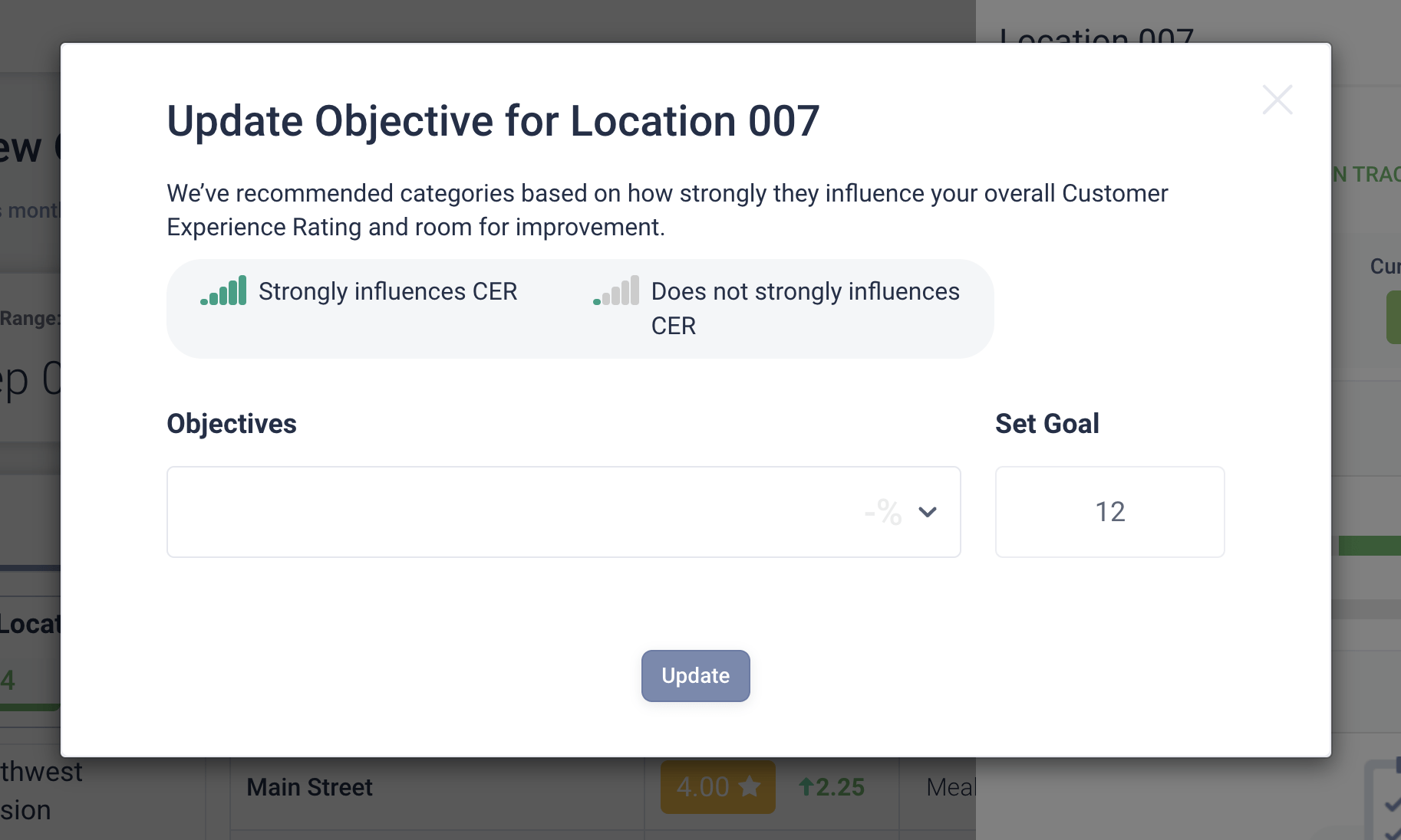 tattle location settings