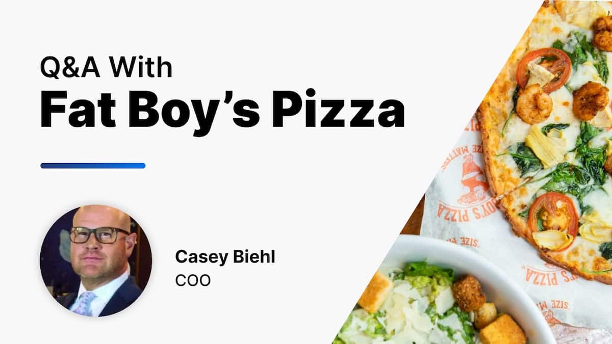 Q&A: Fat Boy's Pizza Talks $500K Sales Lift Thanks to Guest Feedback
