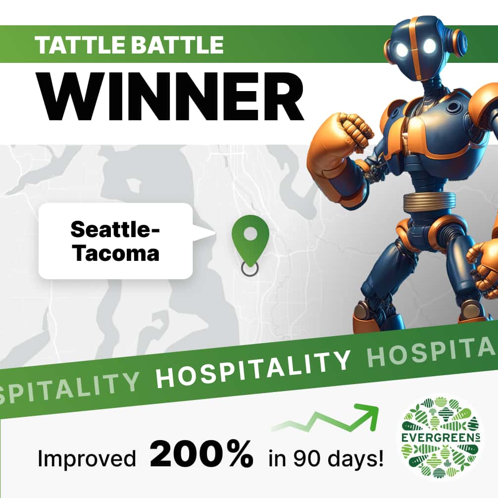 evergreens tattle battle winner