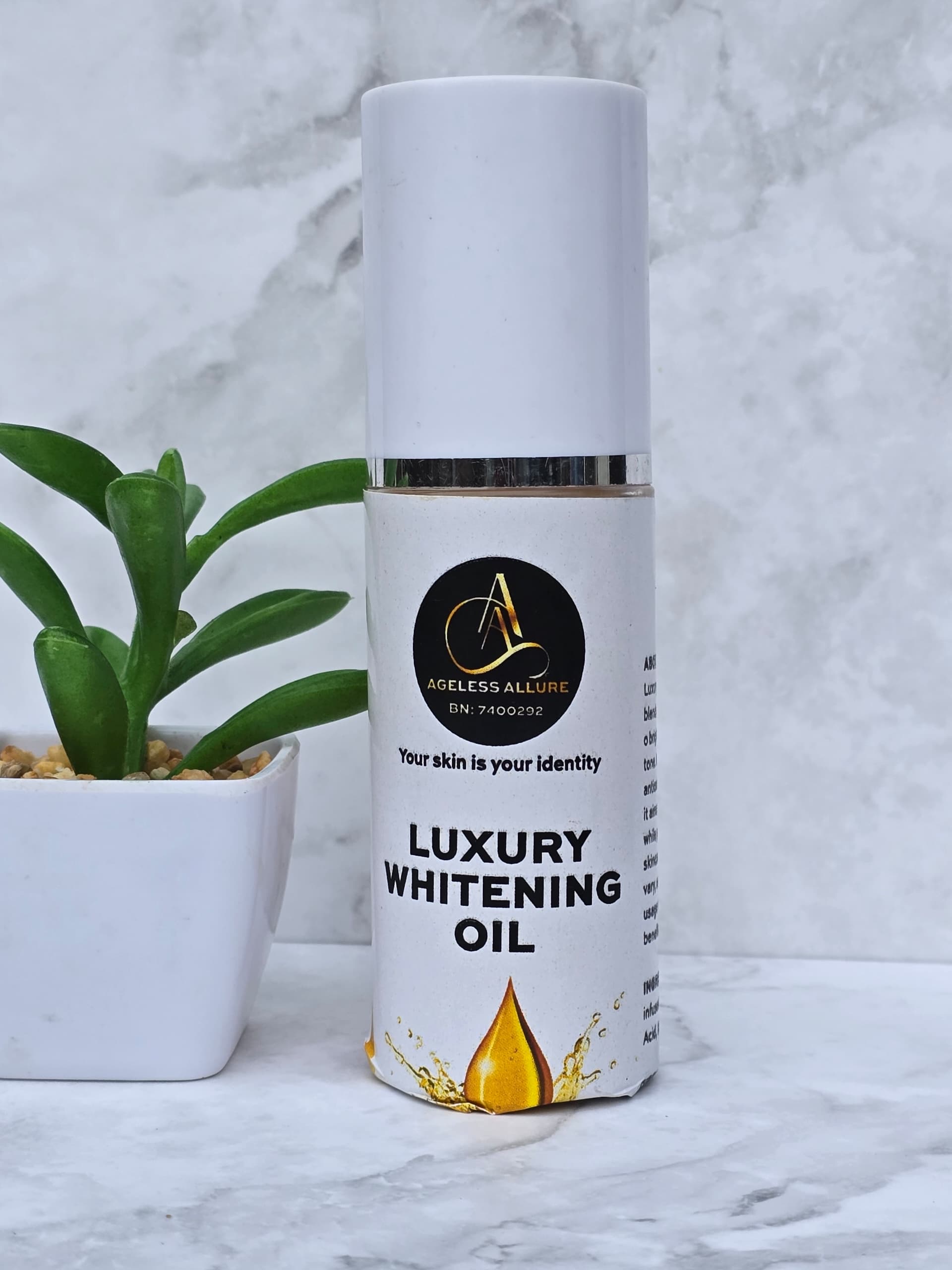 Luxury Whitening Oil.