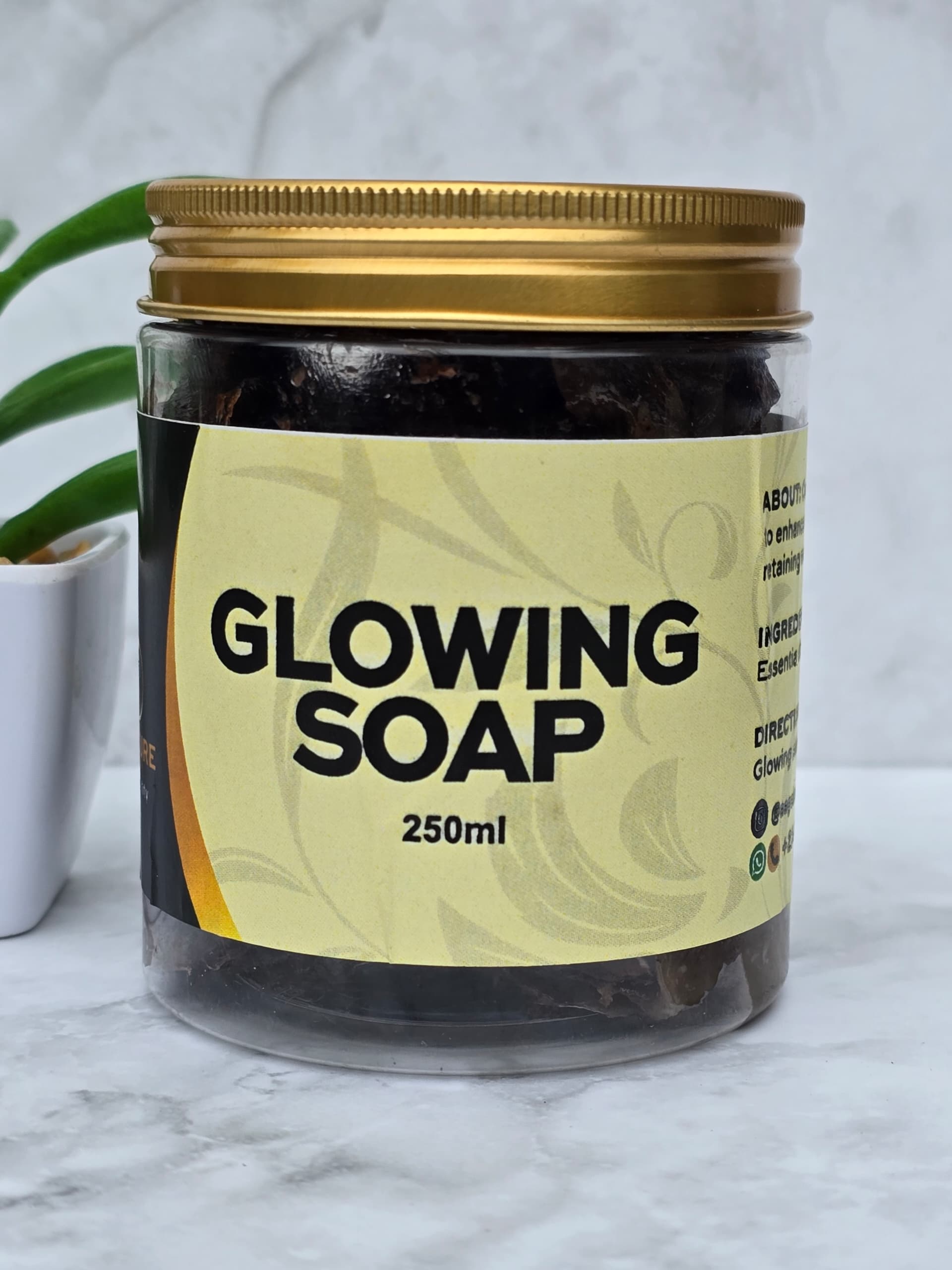 Glowing Soap.
