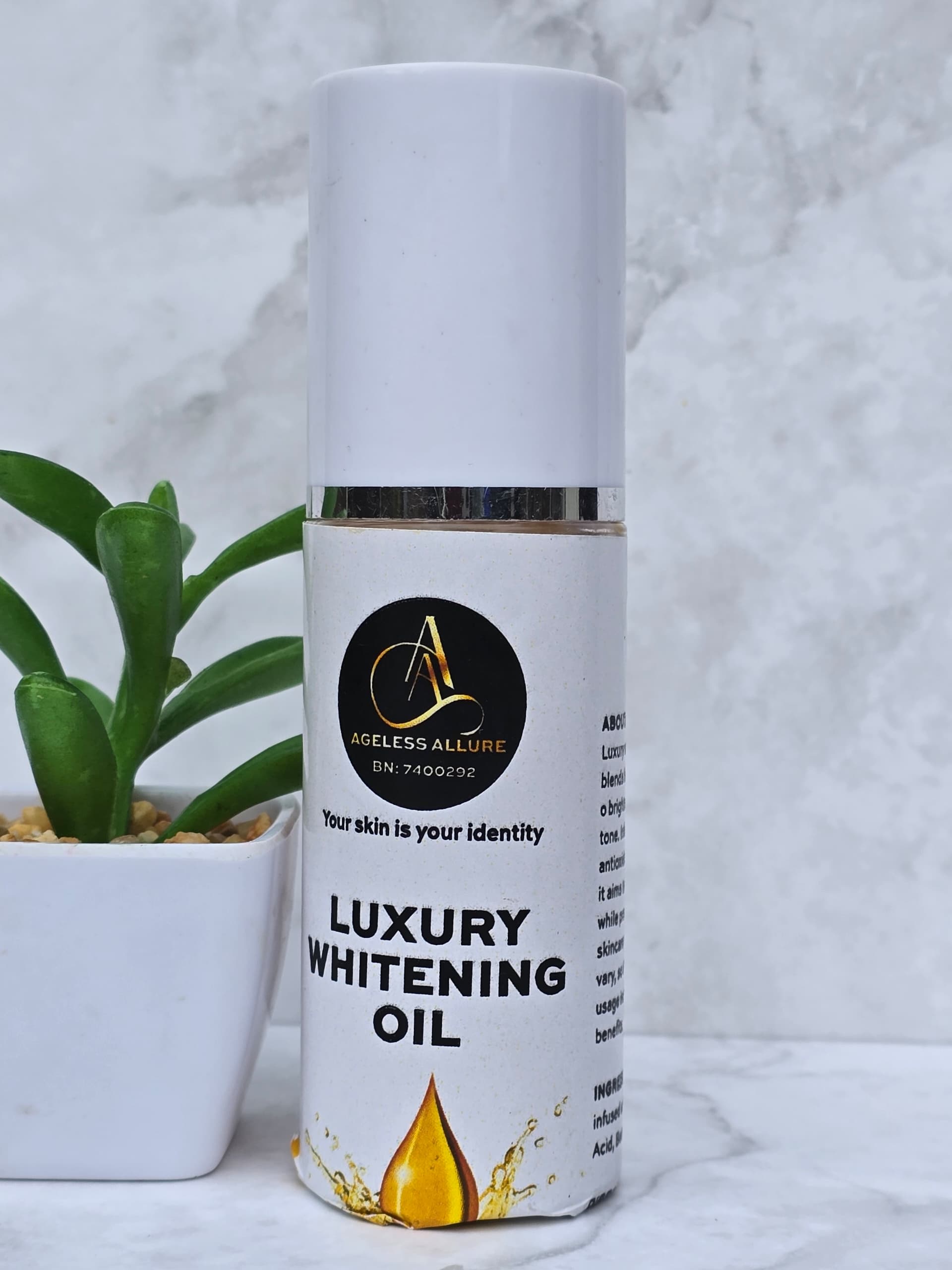 Luxury Whitening Oil.