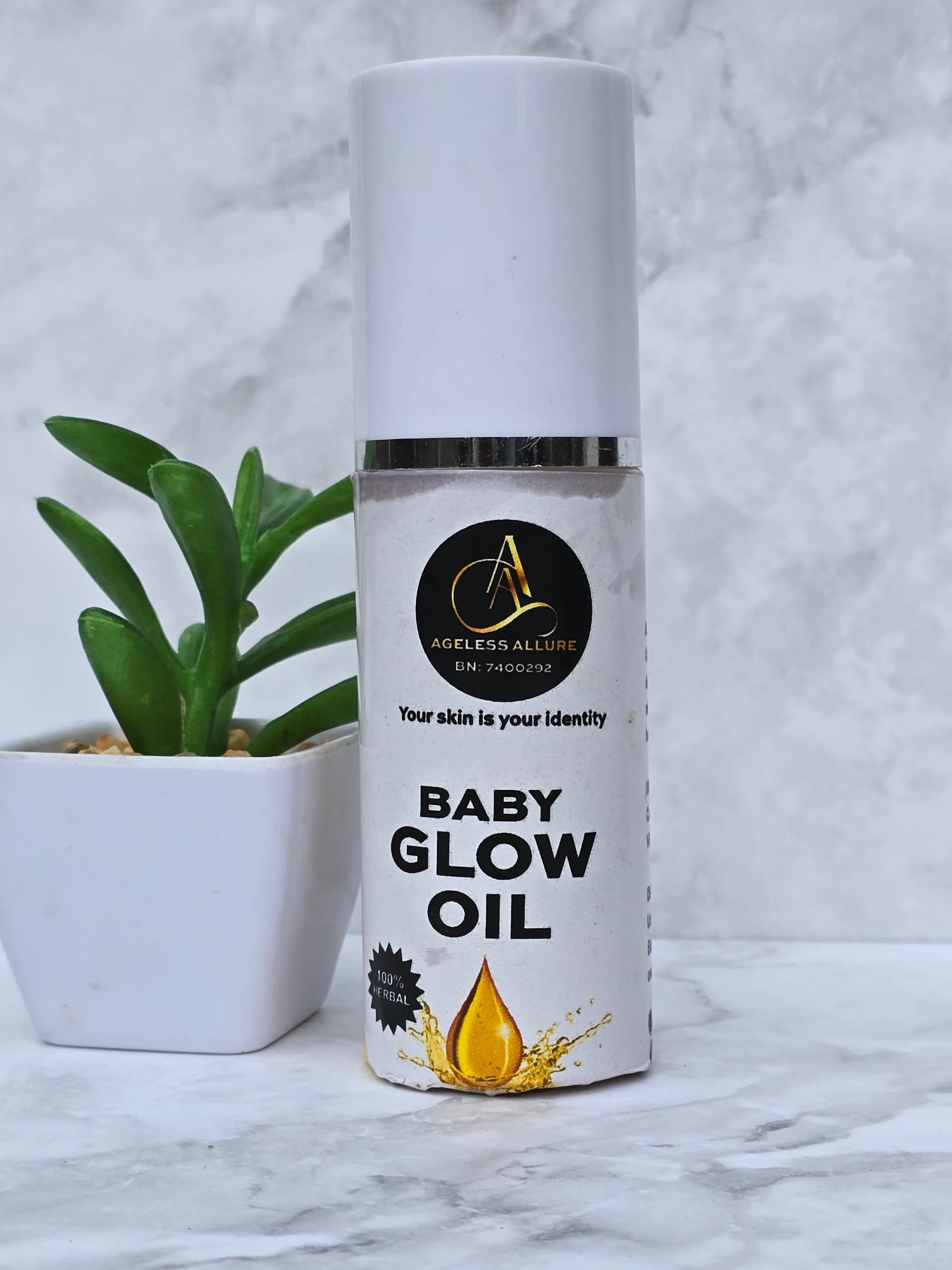Baby Glow Oil.
