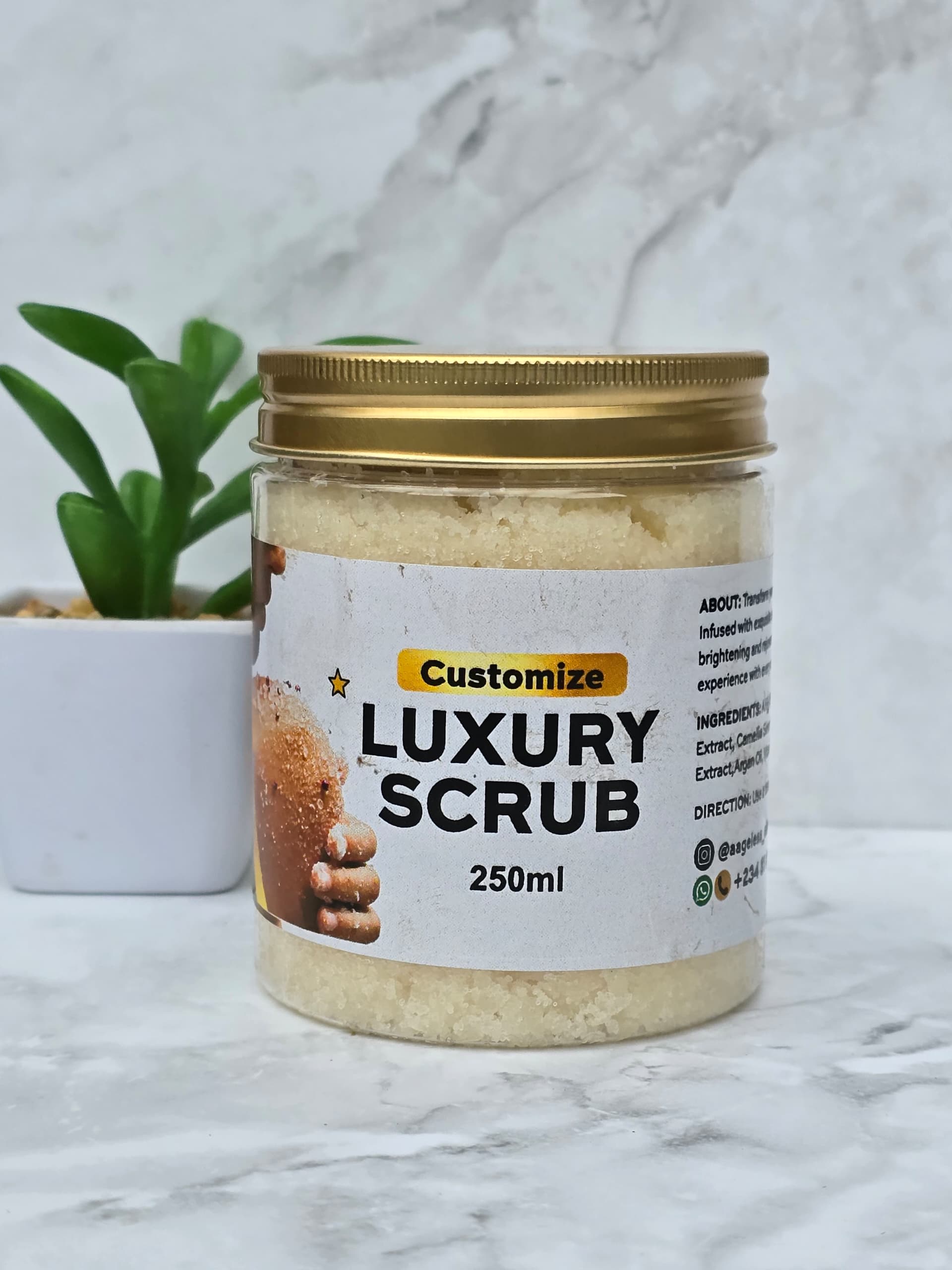 Customize Luxury Scrub - 250ML.